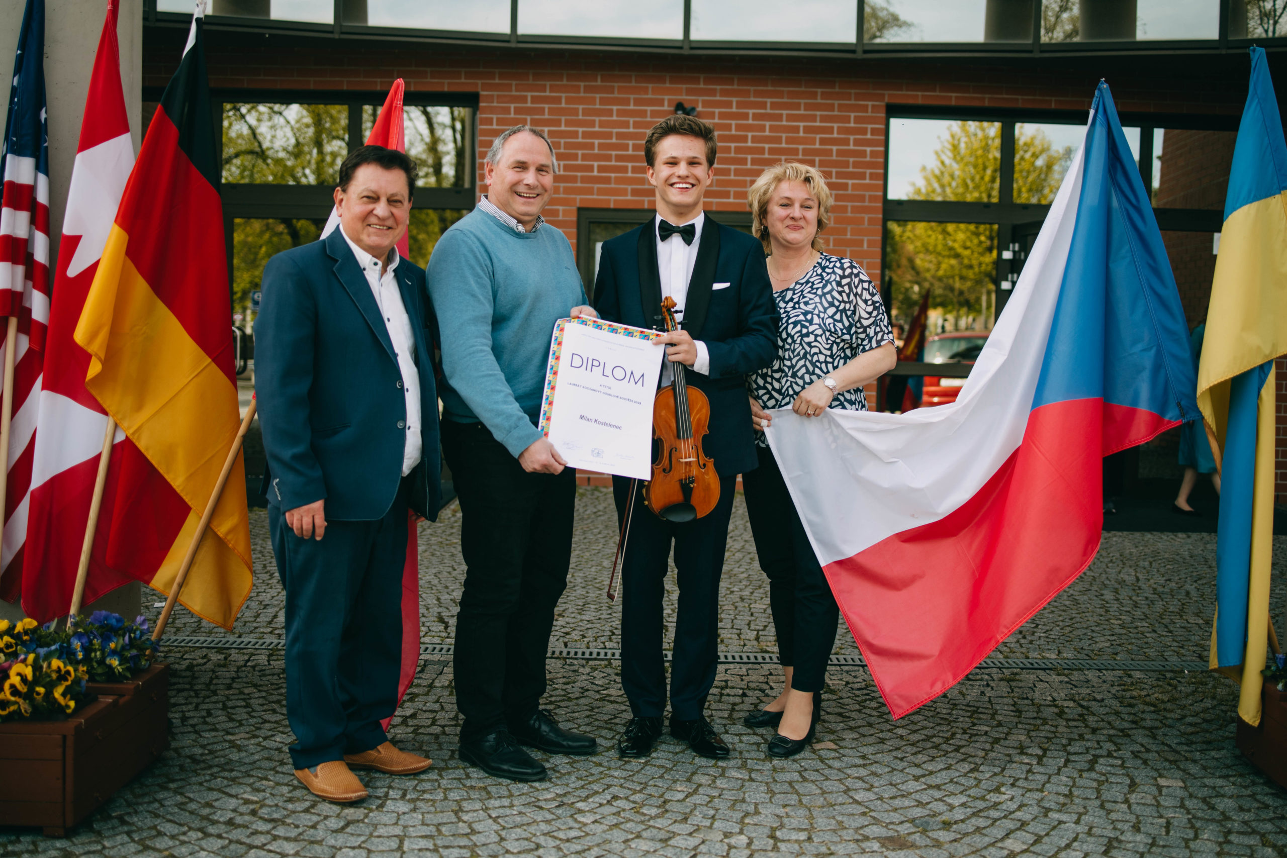Laureát 65. ročníku Kocianovy houslové soutěže!